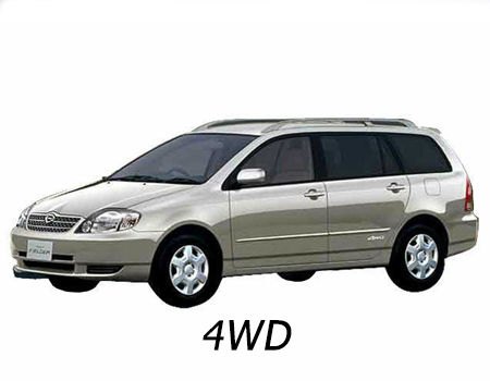 EVA автоковрики для Toyota Corolla Fielder (E124) 4WD 2000-2002 дорестайл — fielder-e120-dorest-4wd